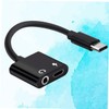 KOMBIUDA to Audio Adapter USB C Headphone and Charging Converter