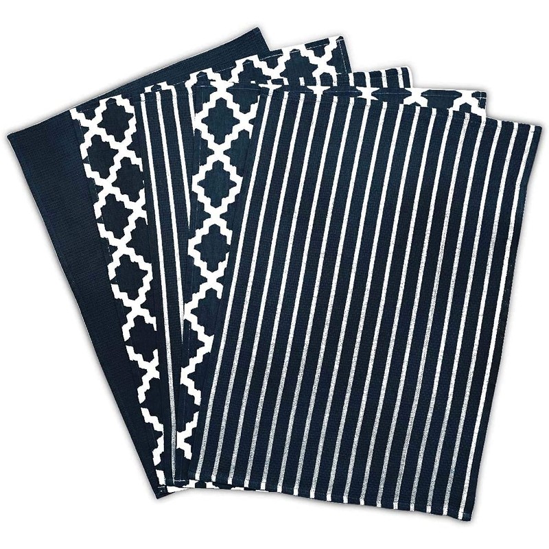 Penguin Home Premium 100% Pure Cotton Navy Tea Towel for