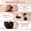 Landrain 10 Pairs of Women's Ankle Socks Invisible Women 34-38
