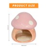 Uotyle Ceramic Fish Tank Accessories, Cute Mushroom House Aquarium Decoration,