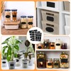 273 Pcs Labels for Jars, Waterproof Reusable Chalkboard Labels for