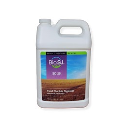 Bio S.I. SD 25 – Microbial Crop Residue Digester for Soil Health and Nutrient Release | Enhances Humus, Water Retention, and Germination | 16–24 oz per Acre Application