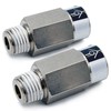 LEXOR Air Suspension 1/4NPT Check Valve (B), Set of 2,