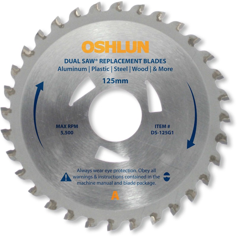 Oshlun DS-125G1 Replacement 2 Blade Set for the Original Omni