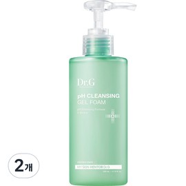 Dr.G Mildly Acidic Cleansing Gel Foam, 200ml, 2 units / 닥터지 약산성 클렌징 젤 폼, 200ml, 2개