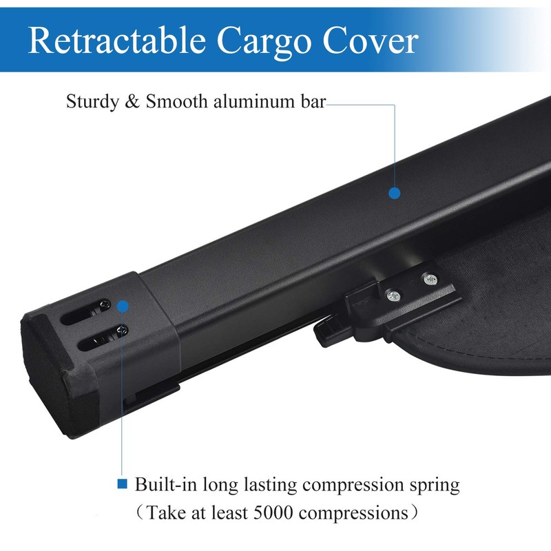 VeCarTech Cargo Security Shade Cover Compatible with Kia Telluride 2025