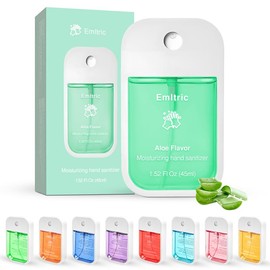 Hand Sanitizer - 45ml Power Mist Hydrating Scented Hand Sanitizer Spray for Kids & Adults,1 Pack Travel Size,Easter Basket Stuffers, Mother's Day gift:_Aloe