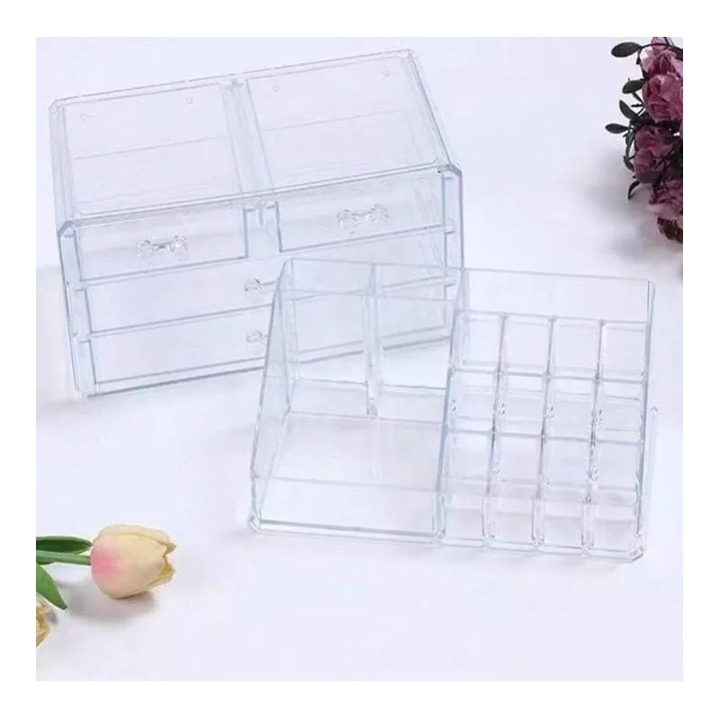 Misorel Organizador Cosmeticos Acrilico Con Cajones