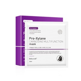 DEleventh Korean Brand Pro-Xylane Factor Carnosine β-Alanine & L-Histidine Facial Mask 30 ml x 5 Pieces / Anti-Ageing, Anti-Wrinkle, Reduce Fine Lines, Promote Collagen Synthesis, Repair Damaged Skin Cells