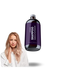 Matizador Capilab para Cabellos Rubios & Platinados - Reactiva el Brillo y Salud con Extracto de Cacahuananche y Aceite de Argán, 250ml