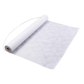 FrenzyBird Wedding Aisle Runner 100 x 3 Feet Beautiful Subtle Flowers Pattern for Wedding Ceremony Indoor and Outdoor Xmas Gift