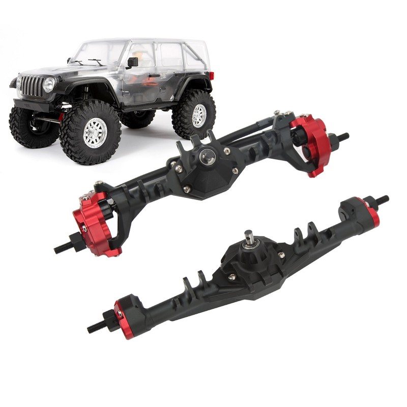 RC Front Rear Axle CNC Aluminum Alloy RC Car Front