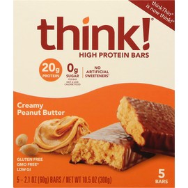 thinkThin Bar Creamy Peanut Butter, 10.5 oz