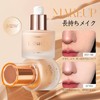 SELINE GIRL リキッドファンデーション 高遮瑕 毛穴カバー ロングロスト マット仕上げ 軽量つけ心地 すりぬけ肌 保湿効果