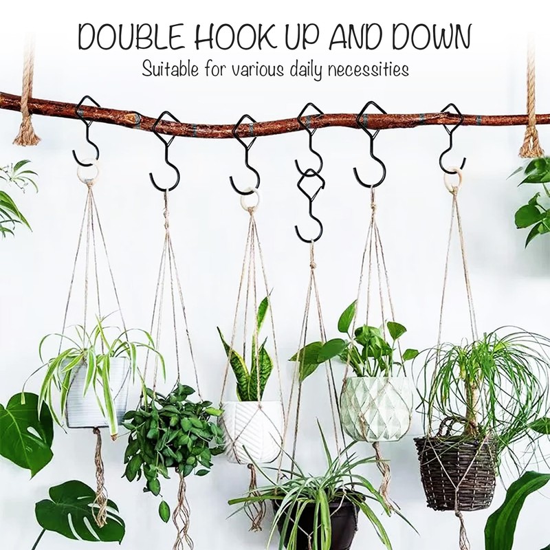 10 PCS S Shaped Hook, S Shaped Metal Hook, S