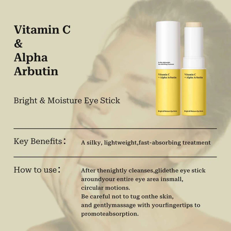 Crema De Ojos Con Vitamina C+ Alphas Arbutins En Barra
