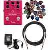 Fender The Trapper Dual Fuzz Pedal Bundle with Power Supply,