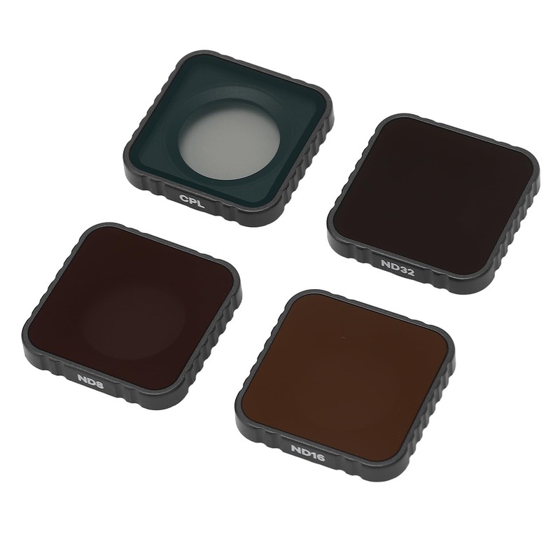 4 Pack ND8 ND16 ND32 CPL Lens Filter Kit for
