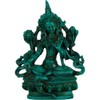 New Age Source Resin Statues Antique Tara Turquoise 4 Inches