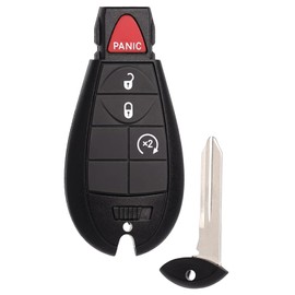 Key Fob Fobik Replacement Fits for Dodge Ram 1500 2013-2021 Ram 2500 3500 4500 5500 2013 2014 2015 2016 2017 2018 Pickup Truck Keyless Entry Remote Control GQ4-53T 56046955AG 56046955AA