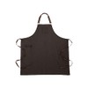 Chef Works Boulder Wax Denim Look Large Bib Apron (Unisex)