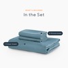 Wake In Cloud - Queen Fitted Sheet Set, 1000TC Ultra