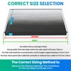 Maxztill RV Awning Fabric Replacement 16FT(Fabric 15'2") Black Fade