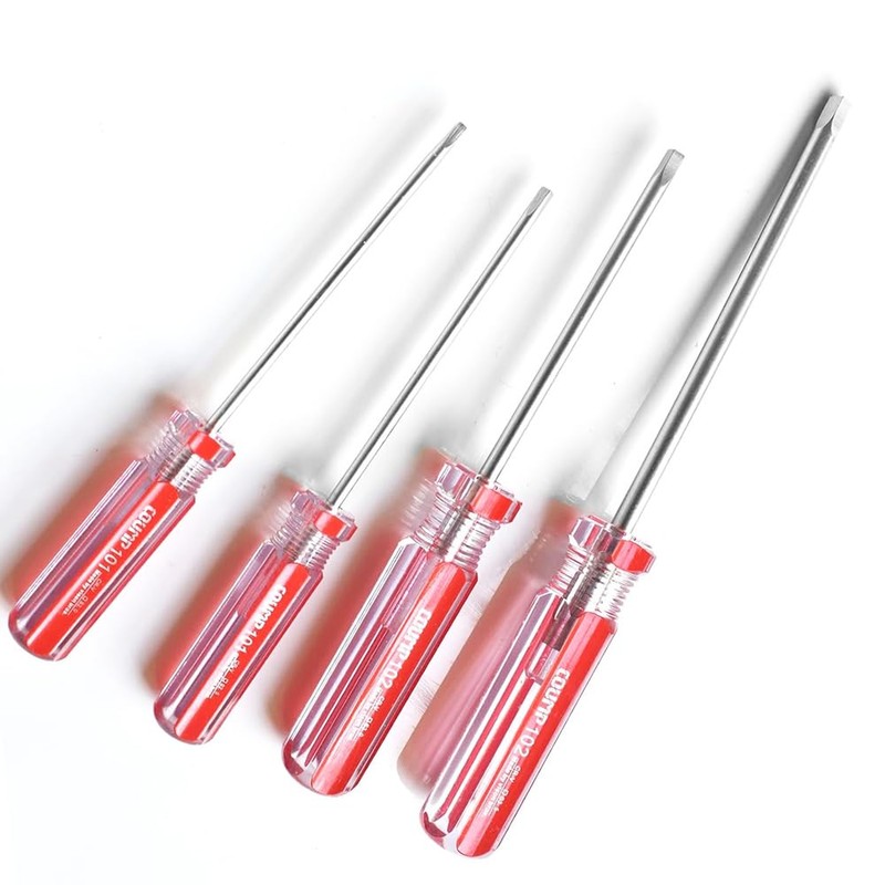 Fongmore 4pcs Square Head Screwdriver Set SQ0 SQ1 SQ2 SQ3