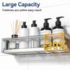 YASONIC Shower Caddy Adhesive, No Drill Bathroom Organizers, Rust Proof
