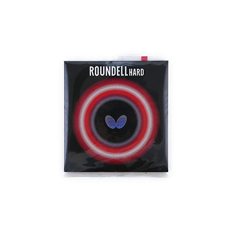 Butterfly 05890 Table Tennis Rubber, Roundel Hard, High Tension Rubber