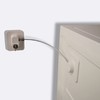 YEYA Upgraded No Drill Anti Tip Furniture Wall Anchors for