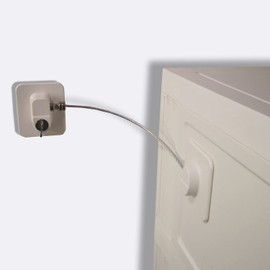 YEYA Upgraded No Drill Anti Tip Furniture Wall Anchors for Baby Proofing White 4 Pack