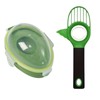 monTTese 3 in 1 Reusable Avocado Storage Container and Peeler,
