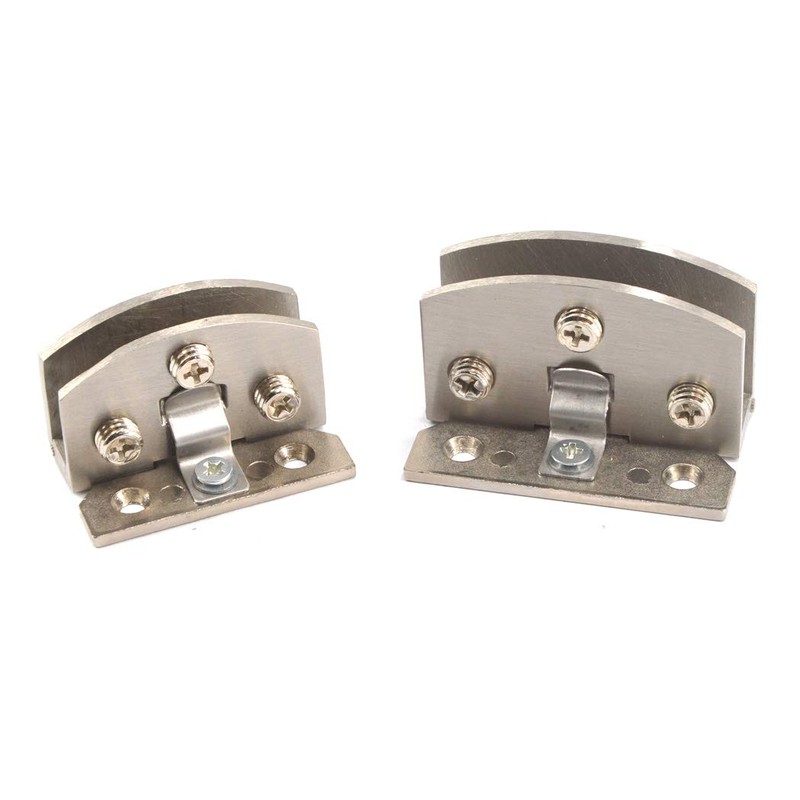 90 Degree Glass Door Pivot Hinge Kit Zinc Alloy Shower