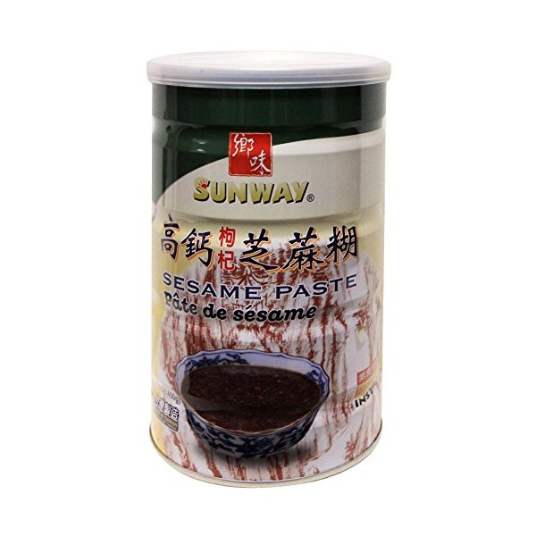 高鈣芝麻糊 Sunway Sesame goji Paste drink powder in can 15.8 oz
