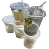 Olson Cup Trap for Flies - 5 Pack, clear/ yellow