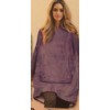 Premium Hoodie Blanket Reversible - One Size Fits All, Dinosaur