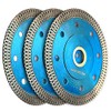 Diapro 3Pcs/Lot Super Thin 4 inch Diamond Blade for Cutting Stone Ceramic Tile (4"-3pcs)