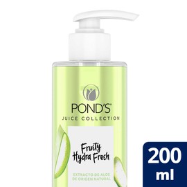 Gel Limpiador Facial Pond's Fruity Hydra Fresh Aloe 200 ml