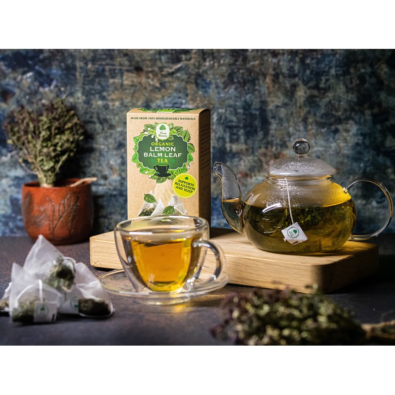 Organic Herbal Tea Lemon Balm Leaf (3) pack of 3