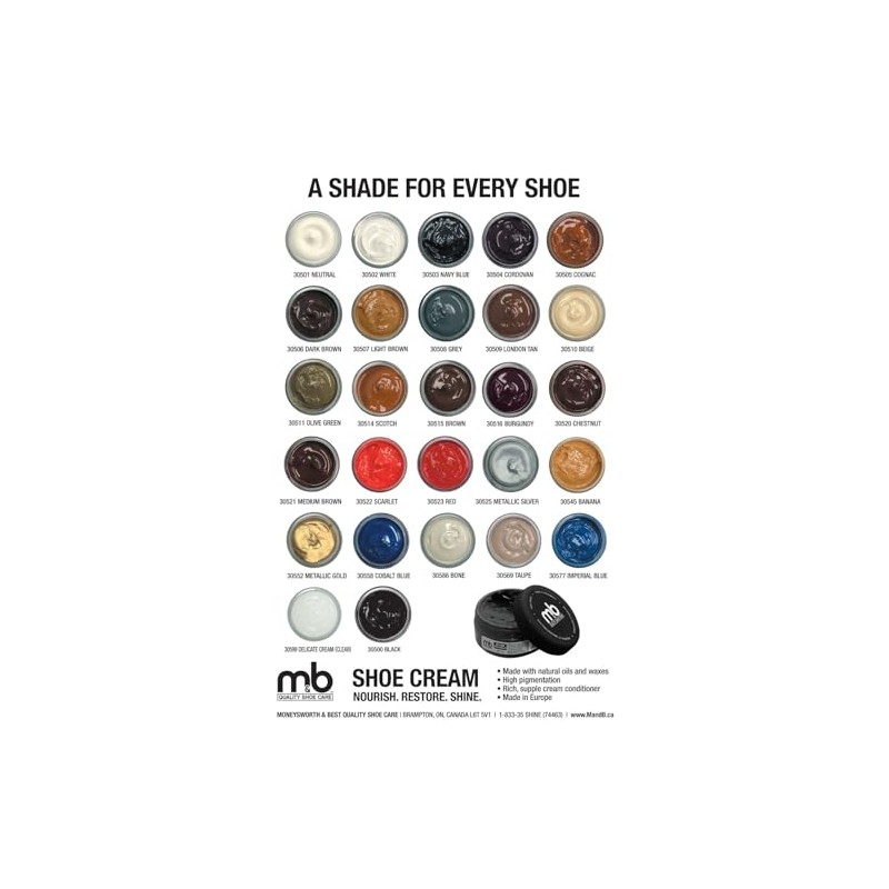 Moneysworth & Best Shoe Cream, Metallic Gold, 50ml