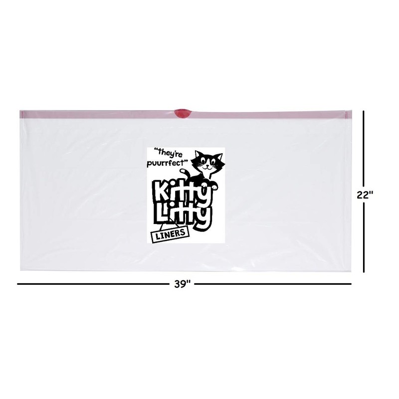 Cat Litter Box Liners 10 Count Jumbo Heavy Duty