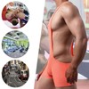 QiaTi Mens Athletic Supporters Breathable Wrestling Boxers One Piece Bodywear