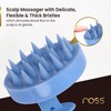 Ross Round Hair Scalp Massager Shampoo Hair Brush Super Soft