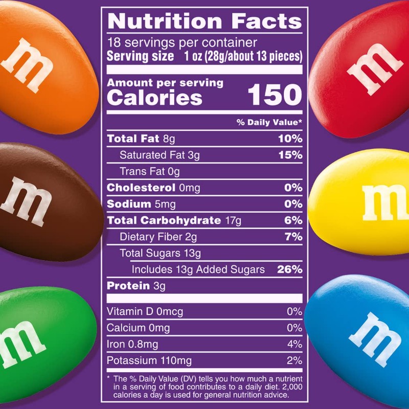M&M'S Peanut Dark Chocolate Candy Bulk, 9.4 oz Resealable Bag