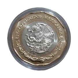 $20 pesos Conmemorativa del general Emiliano Zapata 1919-2019 BU CONDITION