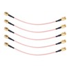5Pcs RF Coaxial Cable SMA-J to SMA-J Audio Connector 2
