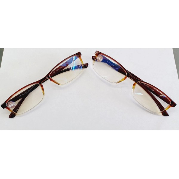 + 1.50 Diopter Reading glasses Blue Blocker thin & lite