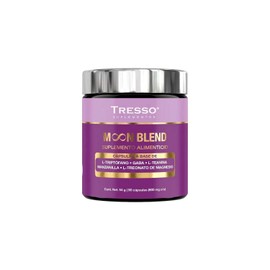 Mꝏn Blend: Fórmula con Magnesio L-Treonato, GABA, Triptófano, L-Teanina y Manzanilla