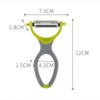 2 in 1 Julienne Peeler & Vegetable Peeler, Fruit Y